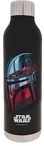 Stainless Steel Water Bottle by Polar Gear - Vacuum Insulated Kids Water Bottle for 12 Hours Hot & 24 Hours Cold, BPA Free Leakproof Flask - Ideal for Fans of All Ages (Mandalorian)