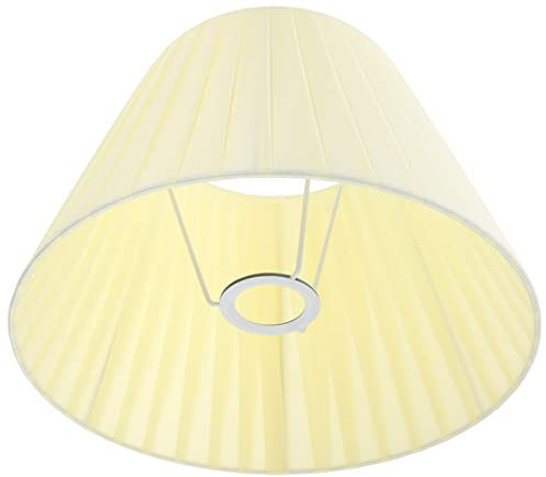 Angoily Stoff-Lichtschirm E27/E14-Lampenschirm Wand-Kronleuchter Lampenschirm Lichtabdeckung Spider Fitter Für Haushalt Schlafzimmer Wohnzimmer Küche Restaurant Hotel Beige