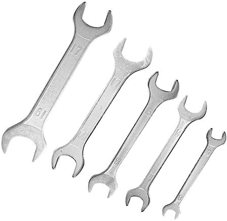 Zetatau Double Ended 8mm Thru 19mm Cone Wrench Bicycle Tool Kit Spanner Bike Cycling Multi Set
