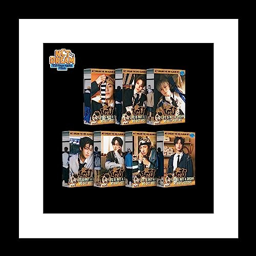 NCT DREAM ISTJ 3rd Album Contents+Sticker+Photocard+Tracking Sealed (7DREAM QR Jaemin Version)