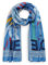 CODELLO Damen Schal mit Statement-Print aus recyceltem Polyester