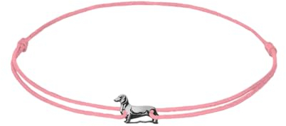 ZILIA Dachshund Dog Bracelet pink M
