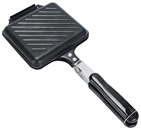 Hoement Sandwichera De Cocina Sartén Para Pan Diseño Antiadherente Fácil De Usar