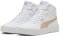 PUMA Femme Carina 3.0 Mid Basket, Quartz Rose Blanc Or, 38 EU