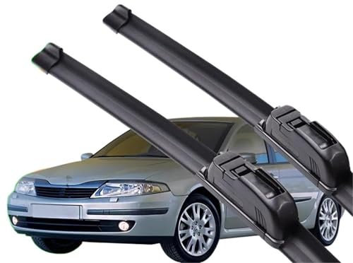 Escobillas de limpiaparabrisas Para Renault Para Laguna 2 Estate Combi 2001-2007 Limpiaparabrisas De Coche Limpiaparabrisas De Goma Suave Tipo U HD Limpiaparabrisas Automotriz Duradero Silencioso 24