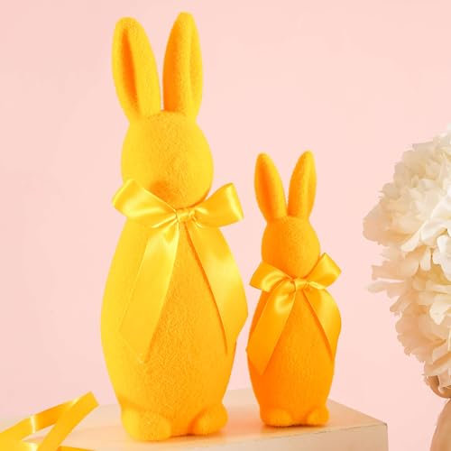 Amanman Osterhase für Tischdekoration (Gelb)