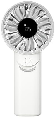 Nitecore Pro Handventilator NEF03-5 Windstufen, 10000 mAh Akku, bis zu 30h Laufzeit, leiser tragbarer Mini Ventilator mit LED Display & Tisch- oder Handbetrieb
