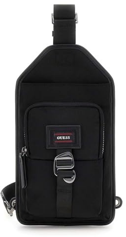 GUESS Sling Bag Arezzo Crossover Black schwarz