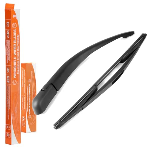 ISINEVER Heckscheibenwischer Set Kompatibel mit OPEL ZAFIRA A 1999-2005, Hinten Wischerarm Scheibenwischer Arm & Blatt Set (2er Set: 405mm/450mm)