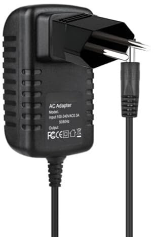 Mixctod Adaptateur Secteur 12 V de Remplacement pour Clavier maître MIDI USB M-Audio Axiom Pro 49 25 61 Touches, 61 ES 49 88 25 8 8 V2 FireWire 1814 MIIFW1814 410 Mobile ProKeys