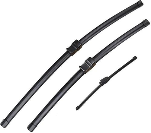 Scheibenwischer Vorne & Hinten für Golf Plus 5M1 2005-2009, Wischerblätter Set Ersatz mit Front- und Heckscheibenwischer für klare Sicht