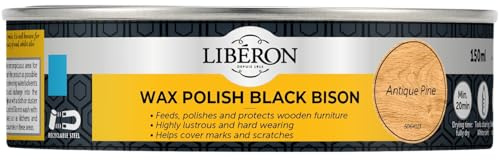 Libéron Wax Polish Black Bison Paste Antique Pine 150ml