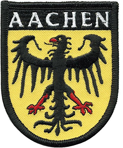 AUFNÄHER - Aachen - 00428 Gr. ca. 6 x 7,5 cm - Patches Stick Applikation
