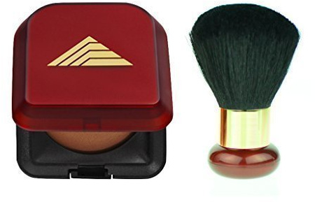 BIKOR ZIEMIA EGIPSKA | EGYPTISCHE ERDE 14g mit Pinsel, Palette, Matt, Braun, warm, Natürlich, Mittler, Wasserfest, Unisex, Konturierung und Akzentuierung, Gesichtskonturierung und Akzentuierung