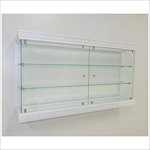 VM Art Design Glass hängevitrine Versux Style VMVBR6HT (Farbe weiß)