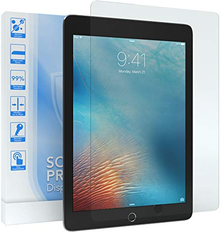 EAZY CASE - Displayschutzfolie kompatibel mit iPad Pro 9,7 2016 Displayschutz Glas 9,7 Zoll Glasfolie 9H Härte 0,3mm dünne Tabletschutzfolie Tablet Schutzglas Folie Transparent Ultra Klar
