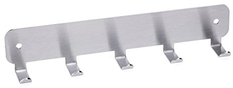 Order_dein_Perforated Plate Key Holder Hook Keyboard Stainless Steel 5 Hooks Key Rack V2A Polished New
