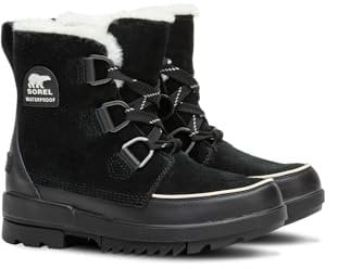 Sorel Torino 2 Waterproof wasserdichte Winterstiefel für Damen, Schwarz, 38.5 EU