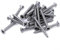 No.6 x 1.75 (3.5mm x 45mm) Pozi Countersunk Self-Tapping Screw - Stainless Steel (A2) (Pack of 20)