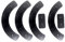 Pro-Parts 735-04033 735-04032 Ersatzgummi Paddel Set für MTD Schneefräse