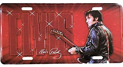 Elvis Presley Metallkennzeichen 68