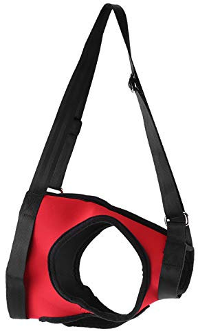 Vorderes hinteres Hundebein Stützgeschirr Gehhilfe Hebe Zugweste für alte oder verletzte Hunde(L Hinterbein)