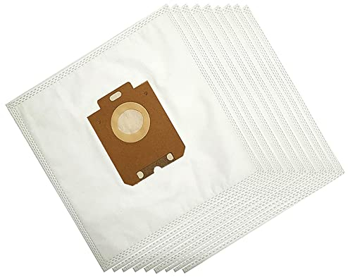 Cartling Lot de 10 sacs d'aspirateur compatibles avec Philips FC8021/03, AEG, Tornado, Progress, Zanussi - pour HandyBag PH86 Swirl | multicouches + filtre