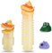 Voarge Orinal portátil para niños, portátil Dibujos Animados Niños Unisex Orinal Viaje Urinario Auto WC Pee, Amarillo - 420ML