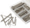 Bexdug Splint-Sortiment in U-Form | 230-teiliges, verzinktes, hochwertiges Stahl-Splint-Befestigungsclip-Set - Gerade Haarnadeln in 6 Größen halten Stecknadeln oder Kronenmuttern an Ort und Stelle