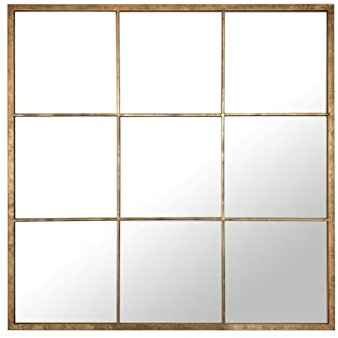 EMDE - Specchio quadrato 9 Viste effetto finestra