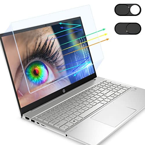 【2 Pack】Blue Light Blocking 13.3 Laptop Screen Protector for HP Envy x360 13 2-in-1, HP Envy 13-ac 13-ae 13-ay 13-ba 13-bd 13-bf 13t-bf 13t 13m 13z, Anti-Glare Anti-Blue Light 13.3in HP Laptop Screen