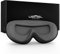 100% Blackout Sleep Masks for Women & Men, Eye Mask for Sleeping, 3D Eye Mask, Zero Pressure Sleeping Mask with Adjustable Strap, Travel Essentials, Premium Grey Sleep Mask