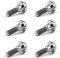 Boulons de Roue,Vis de Roue M6 X 20mm Titanium TI Boulons de rotor de frein à disque TI Utilisation adaptée pour R1 R6 R6 Disque de frein Vis de moto Pièces de moto (Color : 6PC)