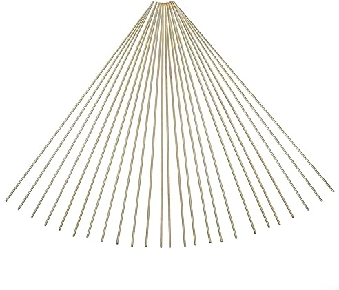 CWOQOCW Messing Schweißstäbe T2 Kupfer Löten Drähte Niedrige Temperatur Schmelzpunkt Phosphor Messing Schweißstab Flux Sticks für Reparatur Schweißen Löten