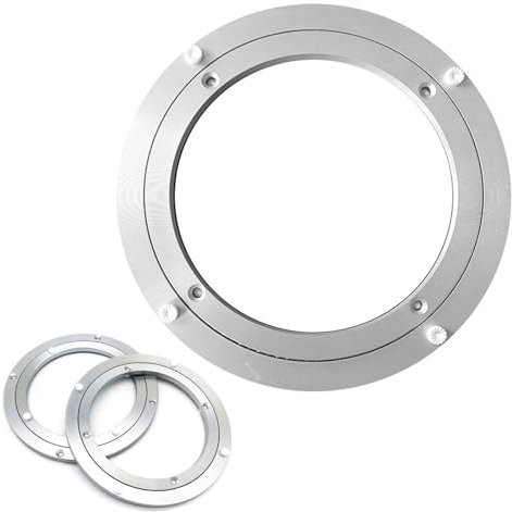 Food Turntable Schwerlast Drehplatte Drehlager Drehscheibe Lazy Susan Tischplatte Drehbare Tortenplatte 12 Zoll 20 Zoll 24 Zoll 32 Zoll, Drehplatte Aus Aluminium Für Esstisch TV Monitor