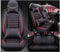 Sitzbezüge Auto Leder Autositzbezüge Universal Set Für Mini Hatch R50 R56 F55 F56 JCW/One/One D/Cooper/S 2001-2023 2024 Kissen 5-Sitz Vorne Hinten Sitz Protektoren Rutschfest Wasserdicht Langlebig ( C