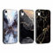 Foonary 3 Pack Print Phone Case Compatible with iPhone XR 6.1, Ultra Slim Fit Soft Silicone with Marble Design Aesthetics Pattern, Shockproof Bumper Protector Black Matte Cover