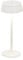 Zafferano, Sister Light Wi-Fi Lampe, Wiederaufladbare und Kabellose Tischlampe mit Fernbedienung, Geeignet für den Innen- und Außenbereich, Stufendimmer, 2200-4000 K, Höhe 32,8 cm, Farbe Perlweiß