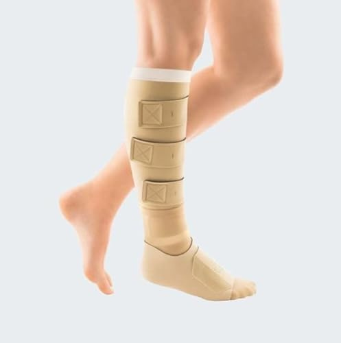 medi circaid juxtafit essentials adaptives Kompressionssystem für den Unterschenkel | Größe: XL | Lang - Extra Weit | Zur Entstauung von Arm-Lymphödemen | Einstellbarer Kompressionsdruck