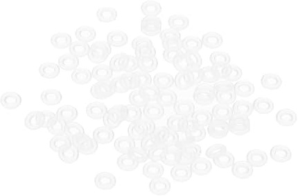 PATIKIL Dartschacht O-Ringe rutschfest Dartschacht Gummi O Ring für Metall Schäfte Wurfpfeil Werkzeug Zubehör