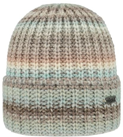 Eisglut Damen Beanie Peggyl bunt gestreifte Strickmütze 24089 Frost 05