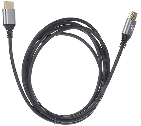 NULYLU 2m Ultra HD Video Cable Male to Male Long for Computer Monitor Laptop Projector Connector Core