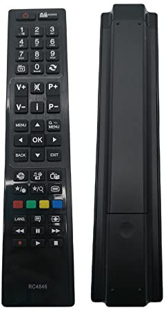 Replacement Remote Control For Finlux 22 22F6050S-D HD LED TV/DVD Combi
