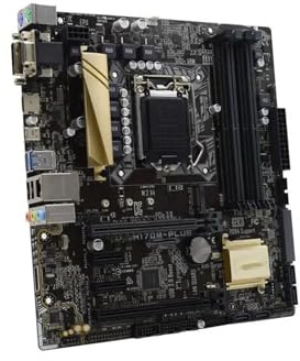 Scheda Madre Scheda madre Fit For ASUS H170M-PLUS LGA 1151 Intel H170 DDR4 64 GB CPU Core i5-6400 Core i3-7300 i7-6700K PCI-E 3.0 M.2 USB3.0 Micro ATX