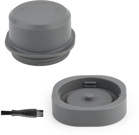 Blade Cover and Vessel Cap for Ninja Blast Portable Blender Compatible with BC100/BC151 Series Leakproof Lid Accessories Portable Part Grey