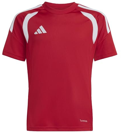 adidas Unisex Kinder Tiro 26 League Kids Shirt, Team Power red 2/White, 3-4 Years