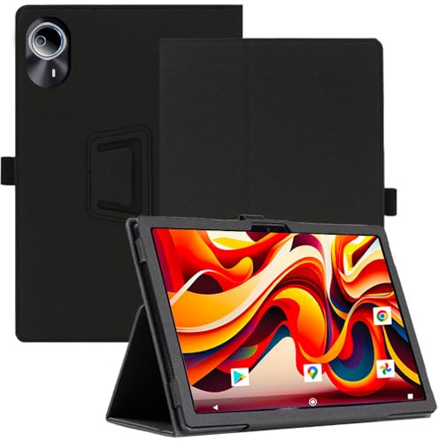 AKNICI Coque pour Logicom Tab XXL 14 Tablette 14 Pouces - Ultra Slim PU Cuir Coque Case avec Stand Fonction et Bandoulière Étui Housse pour Logicom Tab XXL 14 Tablette 14 Pouces