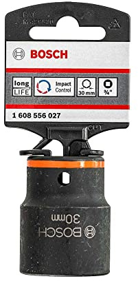 Bosch Accessories Pro Steckschlüsseleinsatz mit 3/4-Innenvierkantaufnahme für Sechskantschrauben (Schlüsselweite: 30 mm), Grau