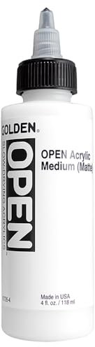 Golden Open 119ml Acrylic Medium Matt