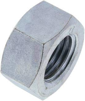 Sechskantmutter DIN 934 / ISO 4032, M 36, Stahl verzinkt 8 Werkstoff:Stahl verzinkt 8 d:M 36 m:29,0